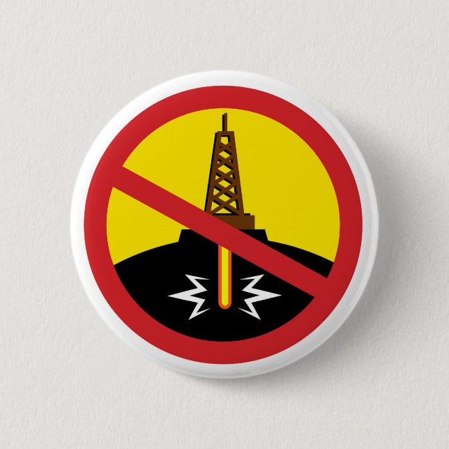 Fracking Button (Vorderseite)