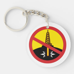 Fracking Schlüsselanhänger