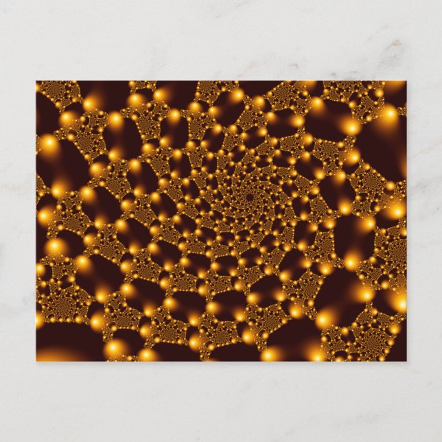 Fracta Lace Postkarte (Vorderseite)