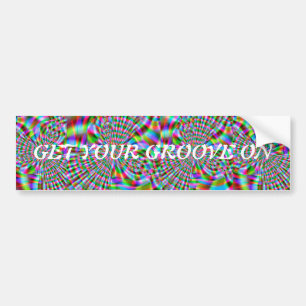 Fractal 74, Enfilez Votre Groove, Sticker De Bumpe