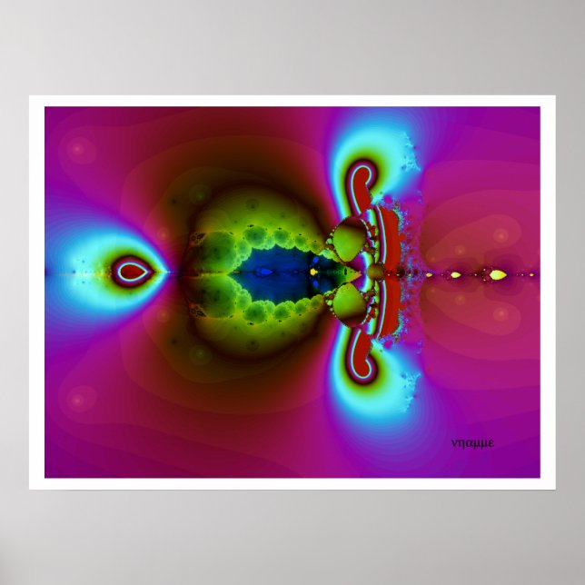 Fractal bug poster (Vorne)