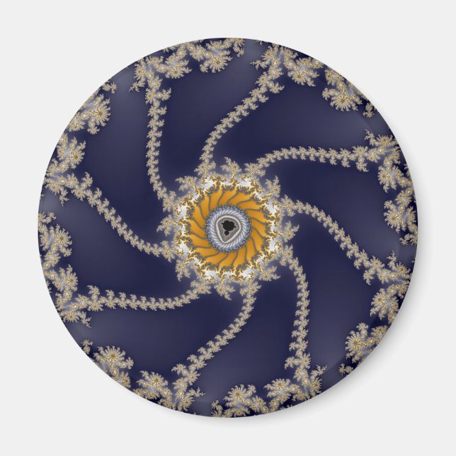 Fractal de récif - aimant fractal (Devant)