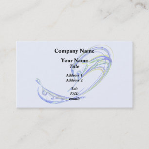 Fractal - Delfin Visitenkarte