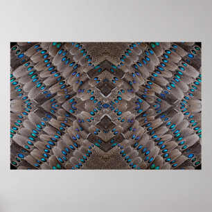 Fractal Design Fasanenfeder Poster