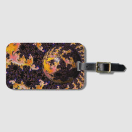 Fractal Firestorm Sphere Gepäckanhänger