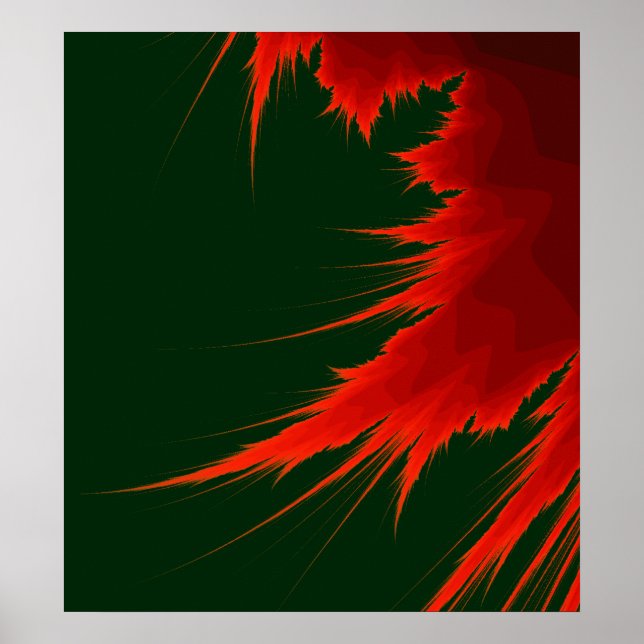 Fractal Flame Poster (Vorne)