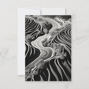 Fractal Flow Dankeskarte