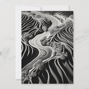 Fractal Flow Feiertagskarte