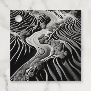 Fractal Flow Geschenkanhänger