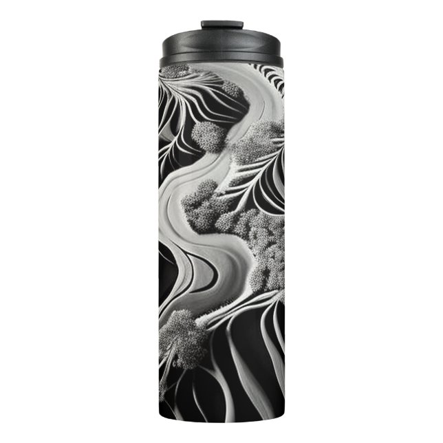 Fractal Flow Thermosbecher (Vorderseite)