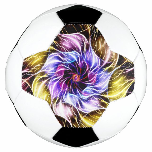 fractal flower fußball (Vorderseite)
