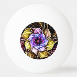 fractal flower tischtennisball