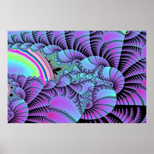 Fractal Fossile Poster (Vorne)