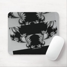 Fractal Garden gray Mousepad