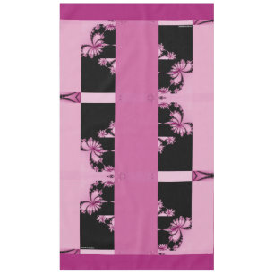 Fractal Garden Rosenwasser Tischdecke