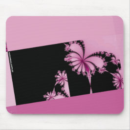 Fractal-Garten-Rosenwasser Mousepad