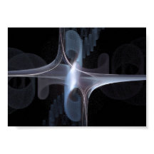 Fractal in blue and grey