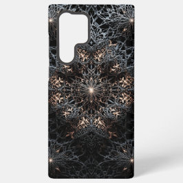 Fractal Mandala Cosmic Starburst Samsung S22 Ultra Galaxy Hülle