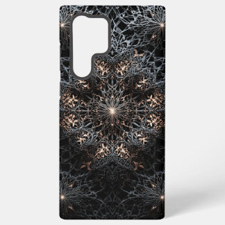 Fractal Mandala Cosmic Starburst Samsung S22 Ultra Galaxy Hülle