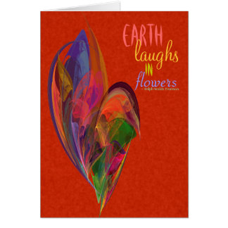 Fractale de fleur d'arc-en-ciel