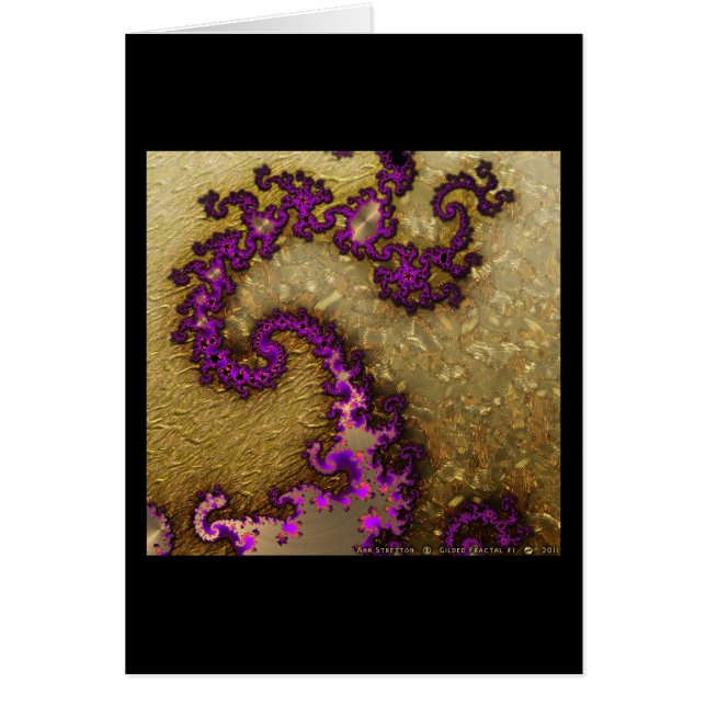 Fractale dorée #1 (Devant)