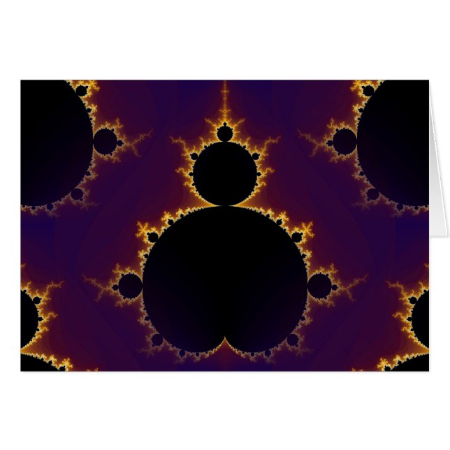 Fractale Mandelbrot (Devant horizontal)