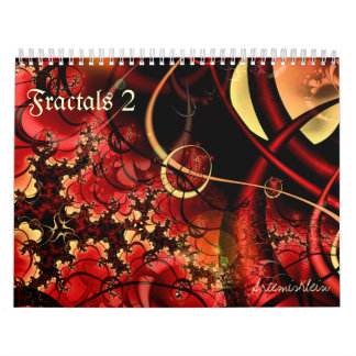 Fractales 2, calendrier de 12 mois