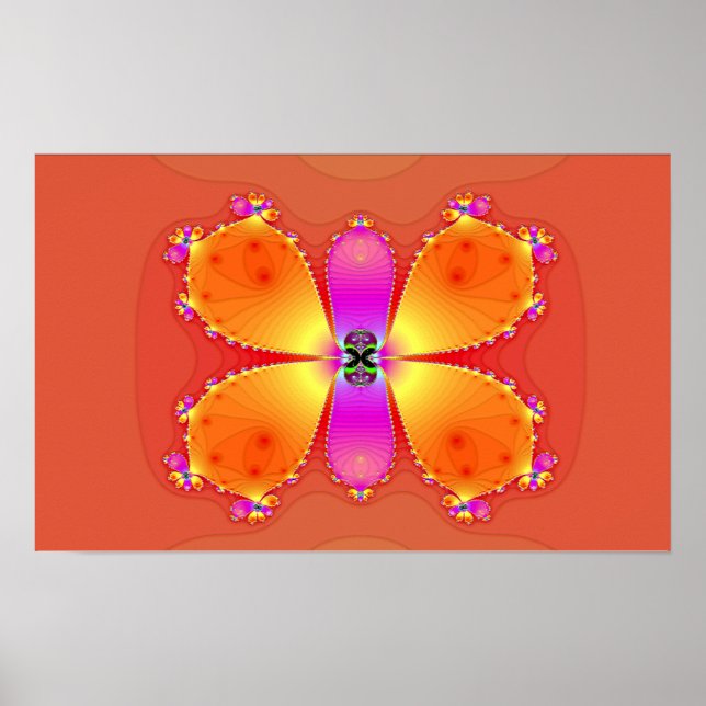 FractalFly Poster (Vorne)
