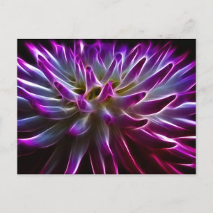 Fractalius Dahlia Postkarte