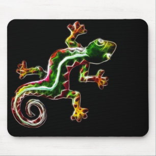 Fractalius Eidechse Mousepad