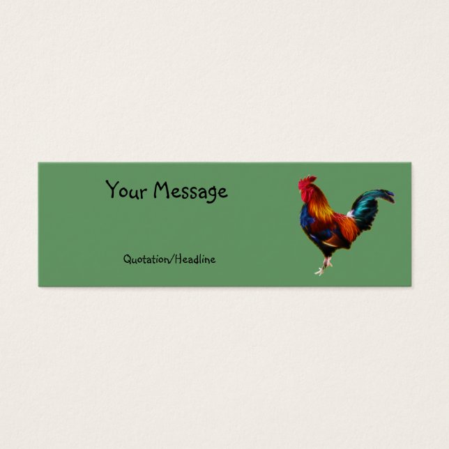 Fractalius Leghorn Rooster (Vorderseite)