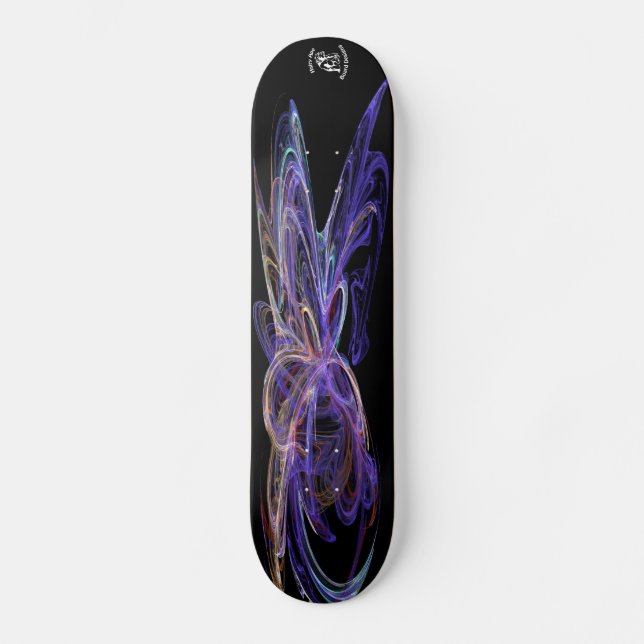 Fractalius Skateboard (Vorderseite)