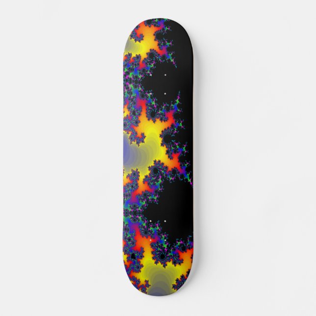 Fractal's Edge: Custom Skateboard (Vorderseite)