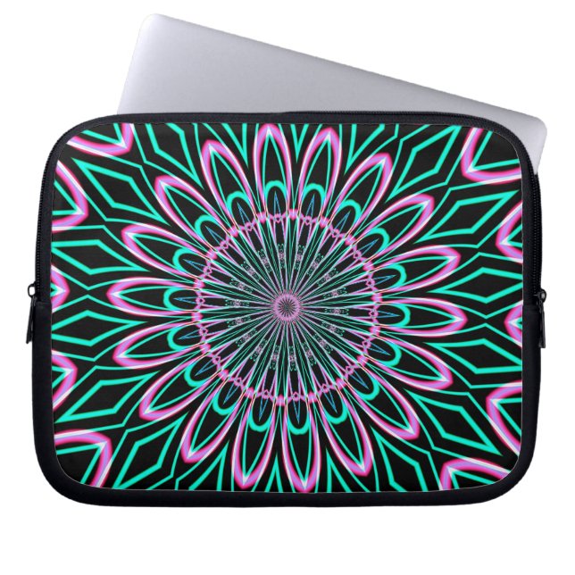 Fractalskop 24 laptopschutzhülle (Vorderseite)