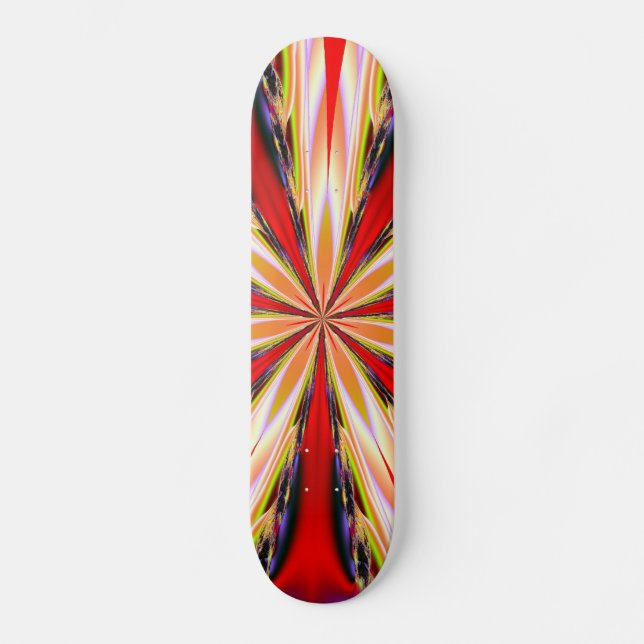 Fractalskop 25 skateboard (Vorderseite)