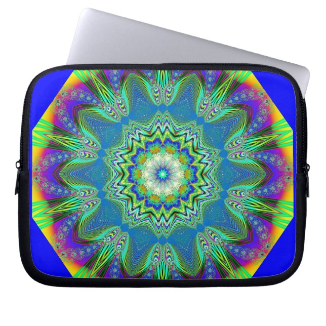 Fractalskop 27 laptopschutzhülle (Vorderseite)