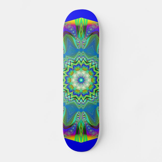 Fractalskop 27 skateboard (Vorderseite)