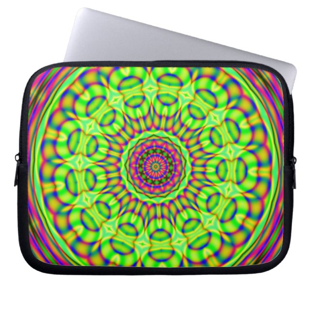 Fractalskop 28 laptopschutzhülle (Vorderseite)