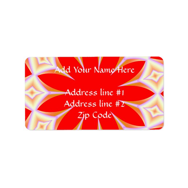 Fractalskop 29 adressaufkleber (Vorne)