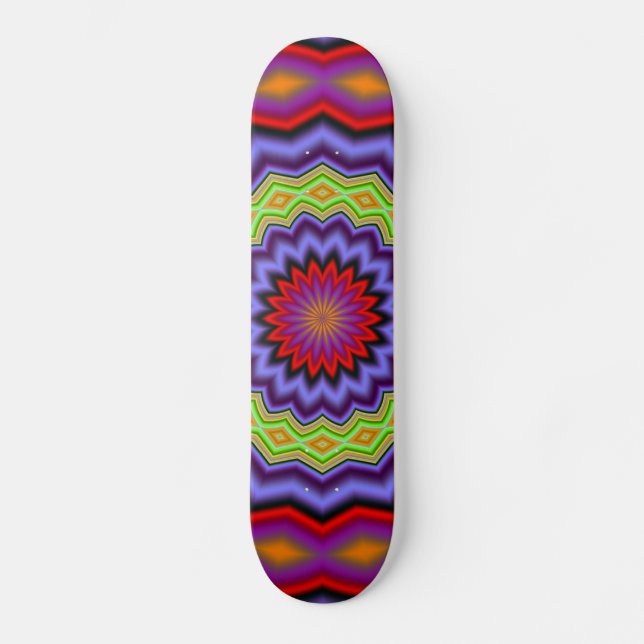 Fractalskop 32 skateboard (Vorderseite)
