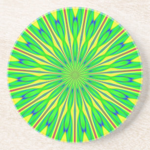 Fractalskop 34 getränkeuntersetzer