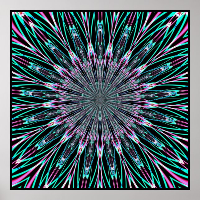 Fractalskop 35 poster (Vorne)