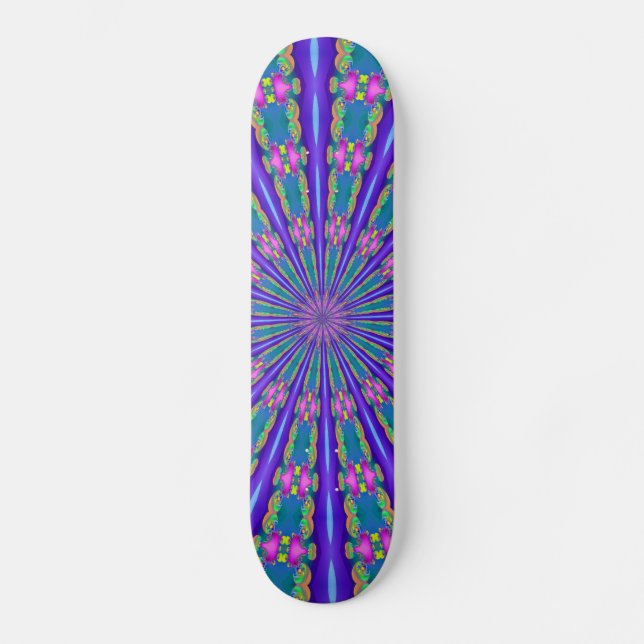 Fractalskop 37 skateboard (Vorderseite)