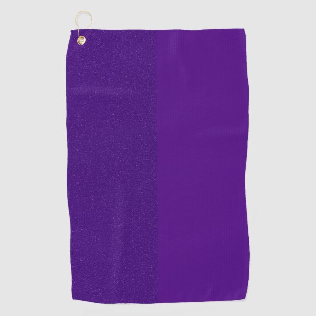 Fractionner la texture violet serviette de golf pe (Devant)