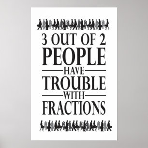 Fractions - Math Poster