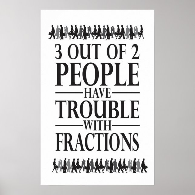 Fractions - Math Poster (Vorne)