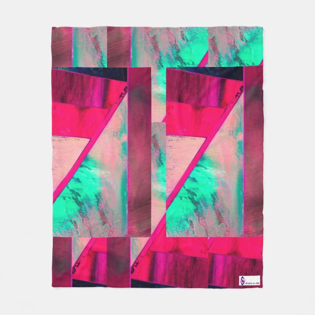 Fracture Fleece Blanket (Vorderseite)