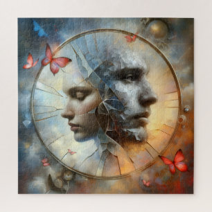 Fractured Reflections - Surreal Jigsaw Puzzle