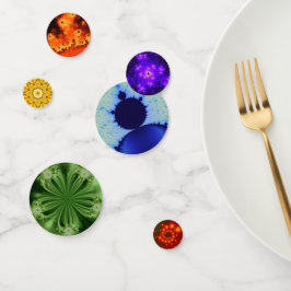 Fractures arc-en-ciel Confetti