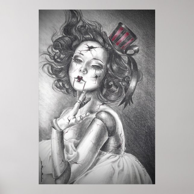 Fracturing Beauty Poster Broken Doll Poster (Vorne)